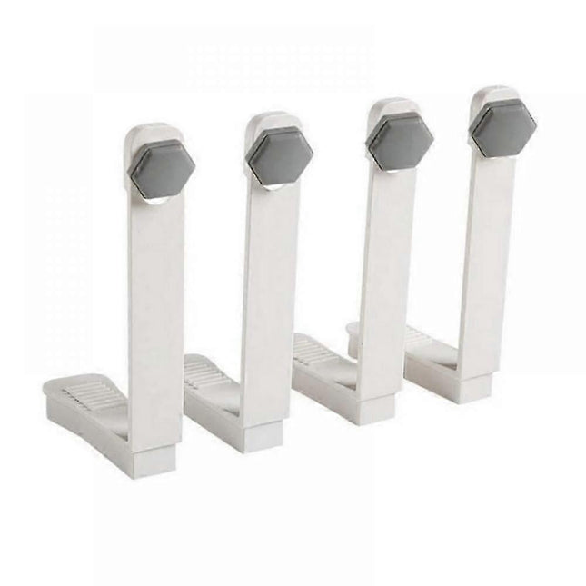 4PCS Bed Sheet Holder Fasteners with Mattress Cover Clips Gray V1263-JX-3901 in Grey