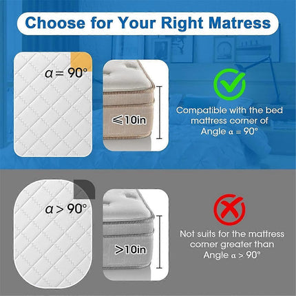 4PCS Fitted Bed Sheet Holder Straps and Fastener Clips