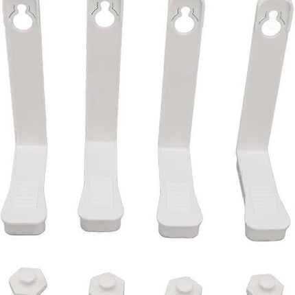 4PCS Bed Sheet Holder Straps, 3-Way Fasteners, Easy to Install