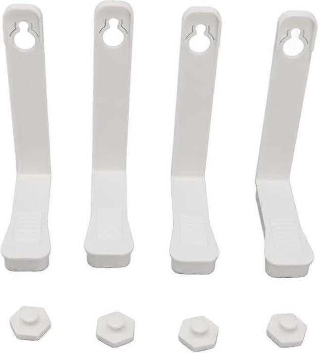 4PCS Bed Sheet Holder Straps 3-Way Fasteners Easy to Install V1263-JX-3906