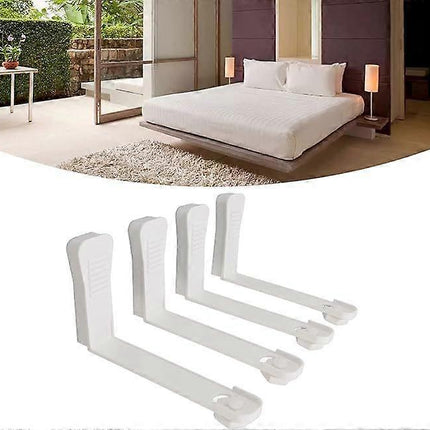 4PCS Bed Sheet Holder Straps, 3-Way Fasteners, Easy to Install