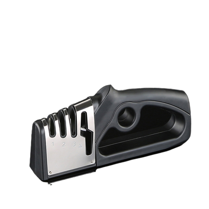 Cutter Sharpener Stainless Steel Whetstone-Black
