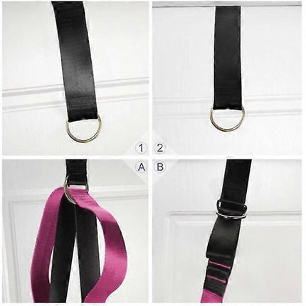 Non-Elastic Yoga Stretch Belt for Physiotherapy & Yoga
