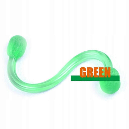 Green Silicone Yoga Pull Rope Resistance Band for Gym