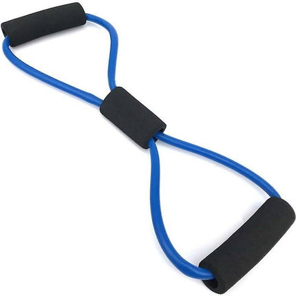 Blue Yoga Resistance Band for Home & Gym