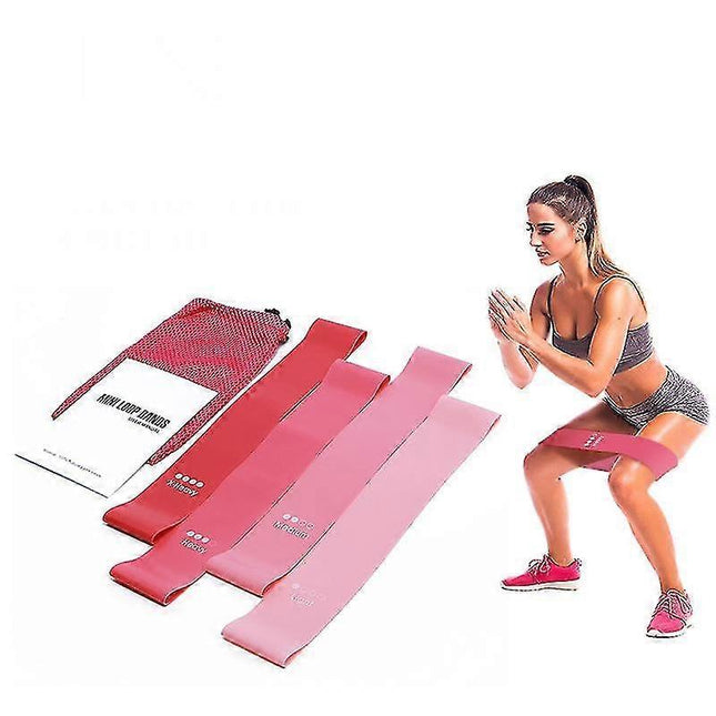 4pcs Fitness Yoga Resistance Bands for Exercise – product detail