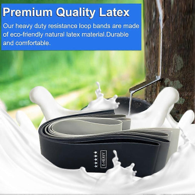 5pcs Resistance Loop Band Set with Bag for Home & Gym – product detail