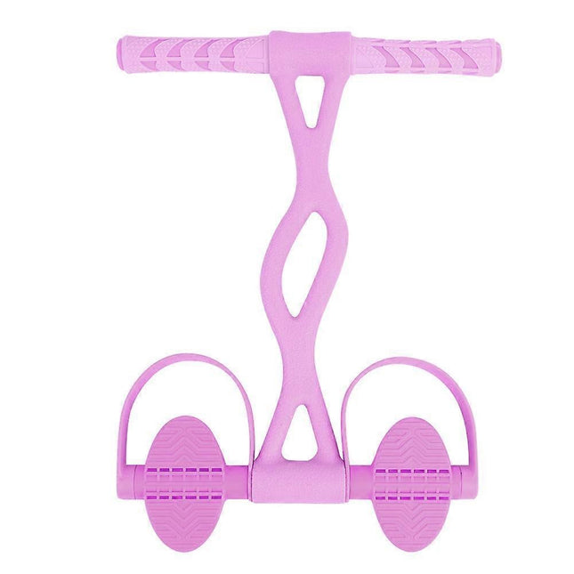 Pedal Resistance Belt Sit-Up Trainer for Yoga & Home Fitness V1263-JX-3967