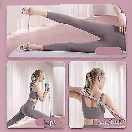 Elastic Resistance Band for Yoga Pilates Stretching & Training