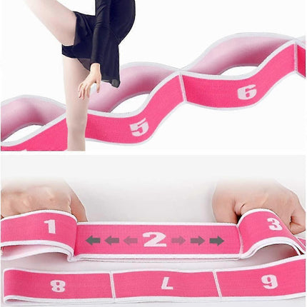Multi-Loop Babies Stretch Strap for Yoga & Latin Exercise