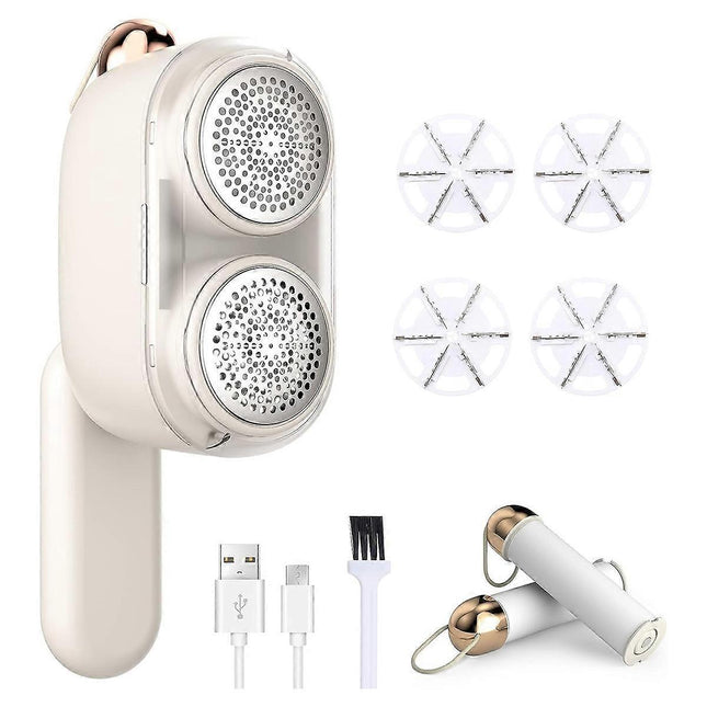 Rechargeable Fabric Lint Shaver Fuzz Remover for Clothes Sofas & Toys V1263-JX-4049