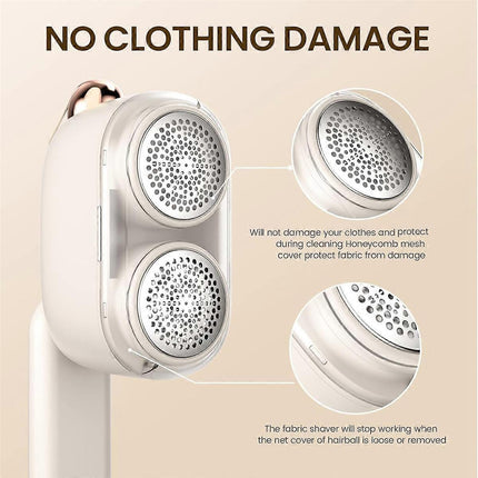Rechargeable Fabric Lint Shaver, Fuzz Remover for Clothes, Sofas & Toys