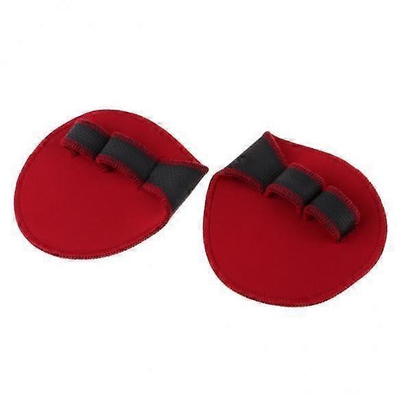 2x Lifting Grip Gloves Pad Anti-Slip Gym Grips for Weightlifting V1263-JX-4051