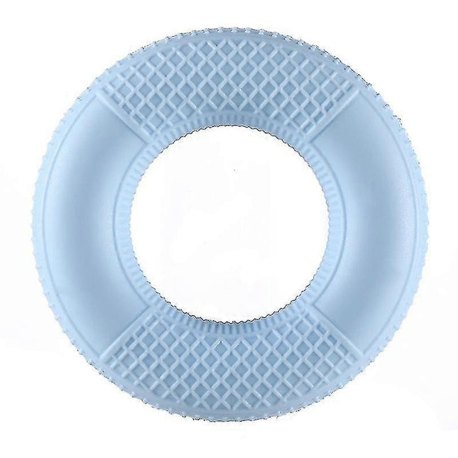 4-Pack Mesh Silicone Grip Circles Rehab Gym Hand Strength Trainer 50lb Blue V1263-JX-4057