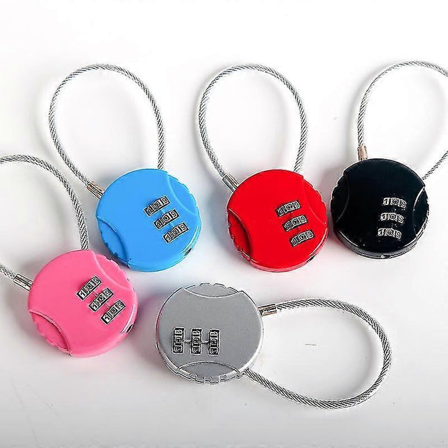 3-Digit Mini Combo Padlock – product detail