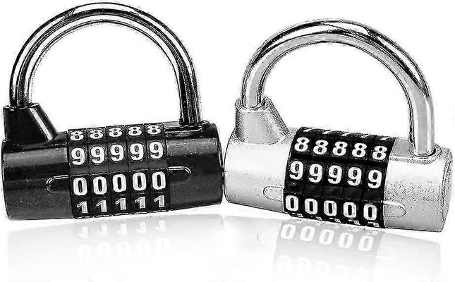 2pcs 5-Digit Combo Padlock – product detail