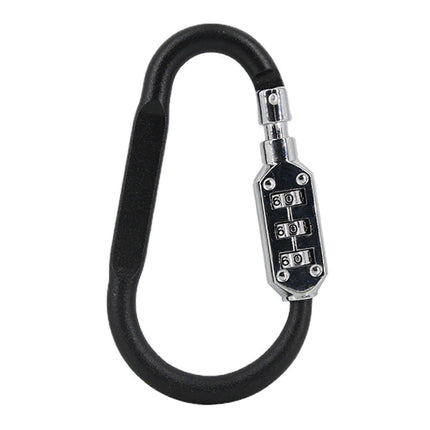 D-Shape Password Lock - Backpack Gym Luggage Carabiner Lock
