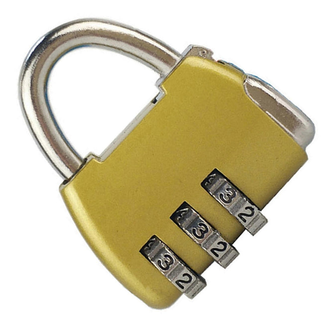 3-Digit Zinc Alloy Combo Lock – product detail