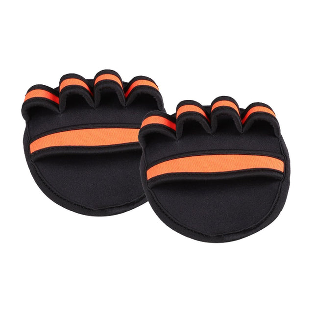 Half Finger Gym Grip Pads for Weightlifting Outdoor Workout Hand Protectors V1263-JX-4094