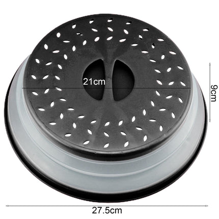 Microwave Cover TPR Microwave Splatter Guard-Black