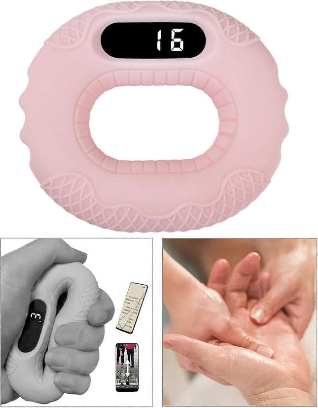 Hand Grip Strengthener Finger & Forearm Exerciser for Gym & Home Use – product detail