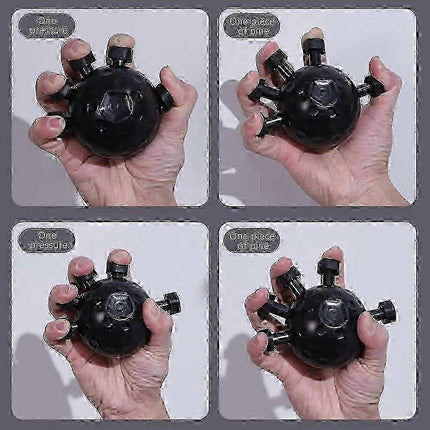 Finger Exerciser with Adjustable Resistance, Hand Grip Trainer for Gym & Home