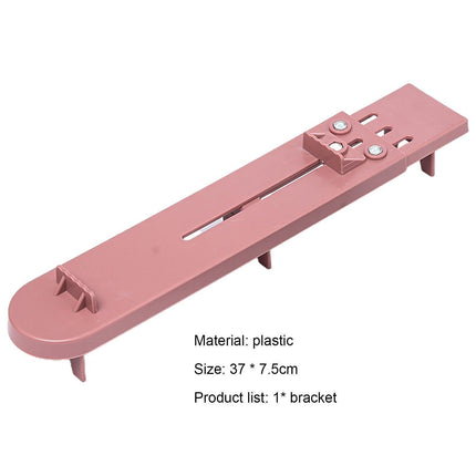 Adjustable Whetstone Holder Retractable Whetstone Rack-Pink