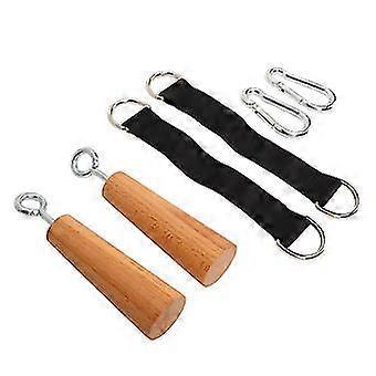 Wooden Finger Strength Trainer for Pull Up & Grip Strength, Core Fitness Tool