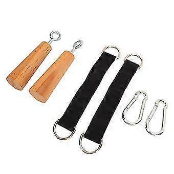 Wooden Finger Strength Trainer for Pull Up & Grip Strength, Core Fitness Tool