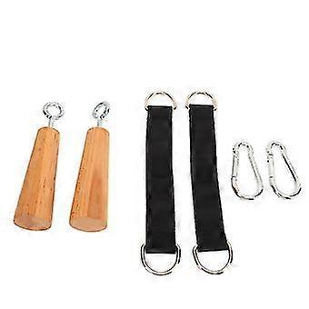 Wooden Finger Strength Trainer for Pull Up & Grip Strength, Core Fitness Tool