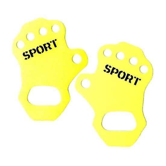 1 Pair Ultralight Workout Hand Grips Sweat-Absorbing Palm Protection Gloves V1263-JX-4128