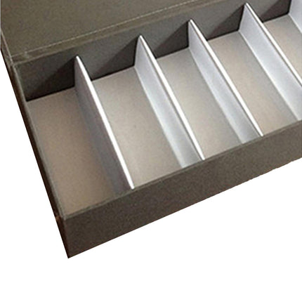 8 Grid Sunglass Glasses Storage Case Eyeglasses Display Glasswear Box Tidy Tool-Grey - Grey