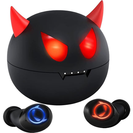 Mini Bluetooth Earbuds - Waterproof - Wireless Earphones with Cute Charging Case