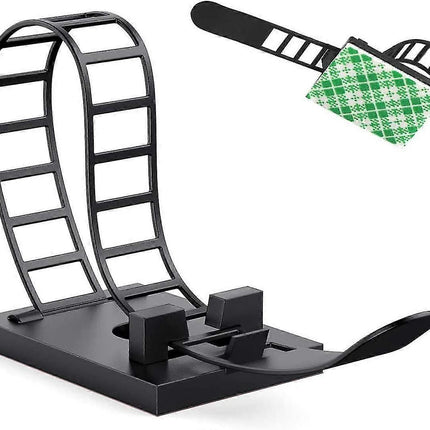 50pcs Adjustable Cable Clamps 3M Adhesive Cable Organizer Wire Holder Set