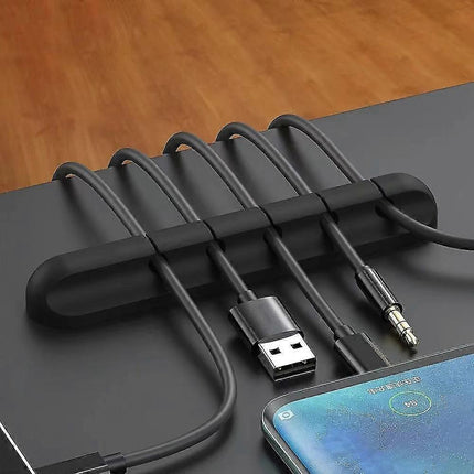 Cable Holder for Cord Management Home and Office Use