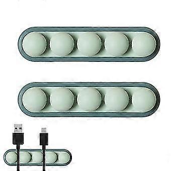 2pcs Cable Clamps Cord Organizer Desktop Wire Holders for Home Office – product detail