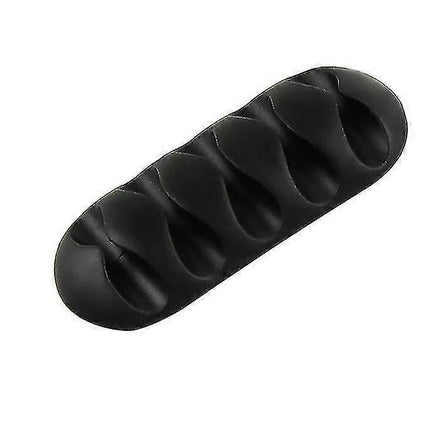 2pcs Black Cable Holders for Desk Cable Management Organizer