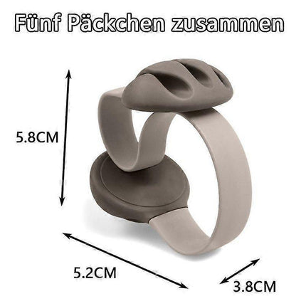 5pcs Cable Holders Non-Adhesive Wire Organizer Clips for Home & Office