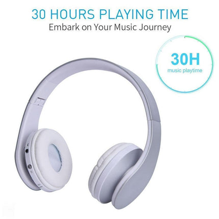 Bluetooth Headphones Wireless,Over Ear Headset with Microphone