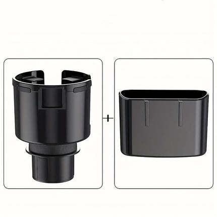 Car Cup Holder Adapter - Bottle and Beverage Organizer Auto Accessory