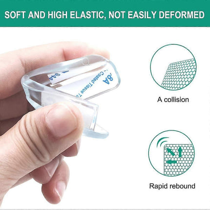 20pcs Table Corner Protectors - Clear Shockproof Babies Furniture Edge Guards for Home security