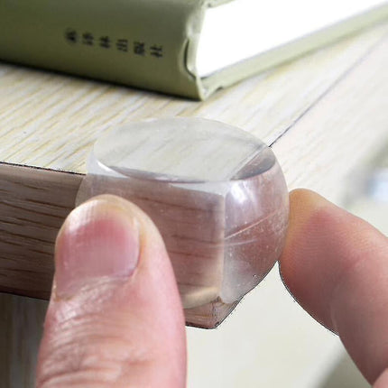 20pcs Silicone Corner Edge Protectors - Transparent Shockproof Babies Table Guards