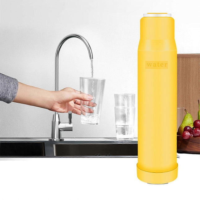 4pcs Carbon Water Filter Cartridges for Kitchen Use (2 Yellow Plus 2 White) – product detail