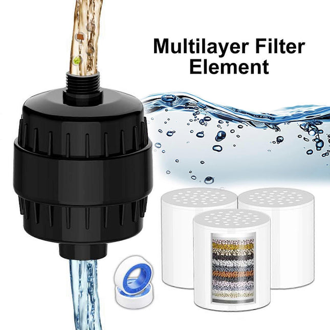 15-Stage Shower Filter for Hard Water Universal Water Purifier for Home – product detail