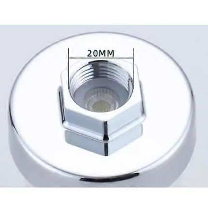 Universal Shower Tap Filter, Anti-Limescale Purifier, Silver Transparent