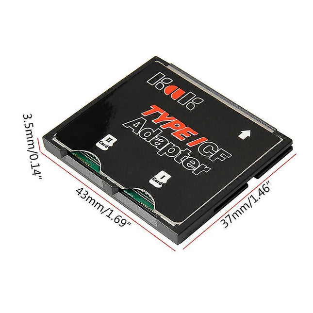 Wearproof TF to CF Card Adapter Converter for Camera Computer Plug and Play – product detail