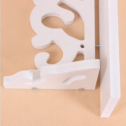 Modern White Floating Wall Mounted Display Storage Shelf Home Living Room Decor-White S