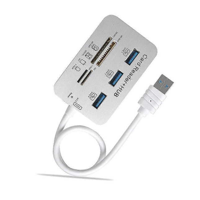 USB 3.0 HUB Combo Micro SD TF Memory Card Reader for Laptop Computer V1263-JX-4721