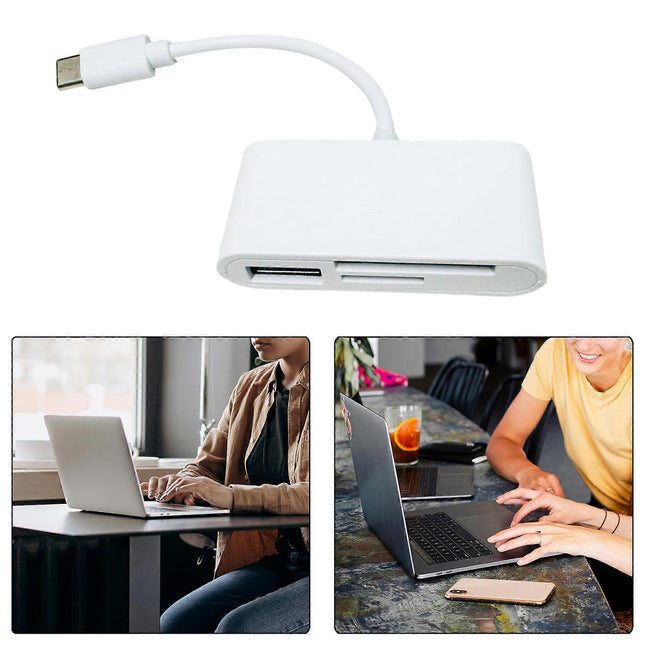 USB-C 3-in-1 Memory Card Reader Adapter for TF Card Compatible with Phone & Laptop – product detail