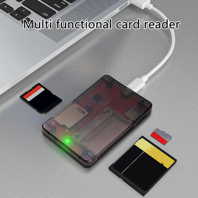 Multi Card Reader Adapter USB 2.0 with Indicator Light for Camera TF SD Cards – product detail